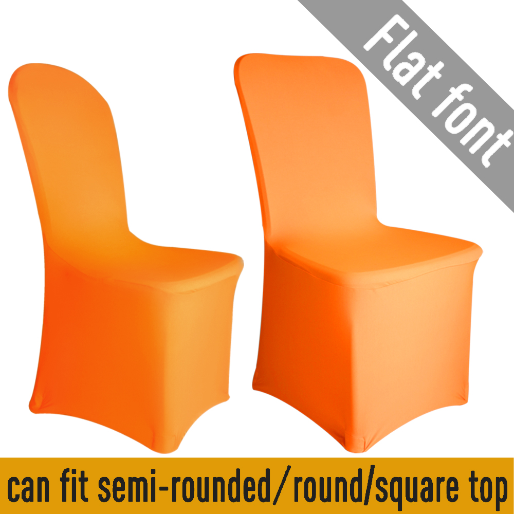 Time to Sparkle 1 - 100 PCS Spandex Chair Covers Flat front Seat Cover Stretch - Picture 17 of 18