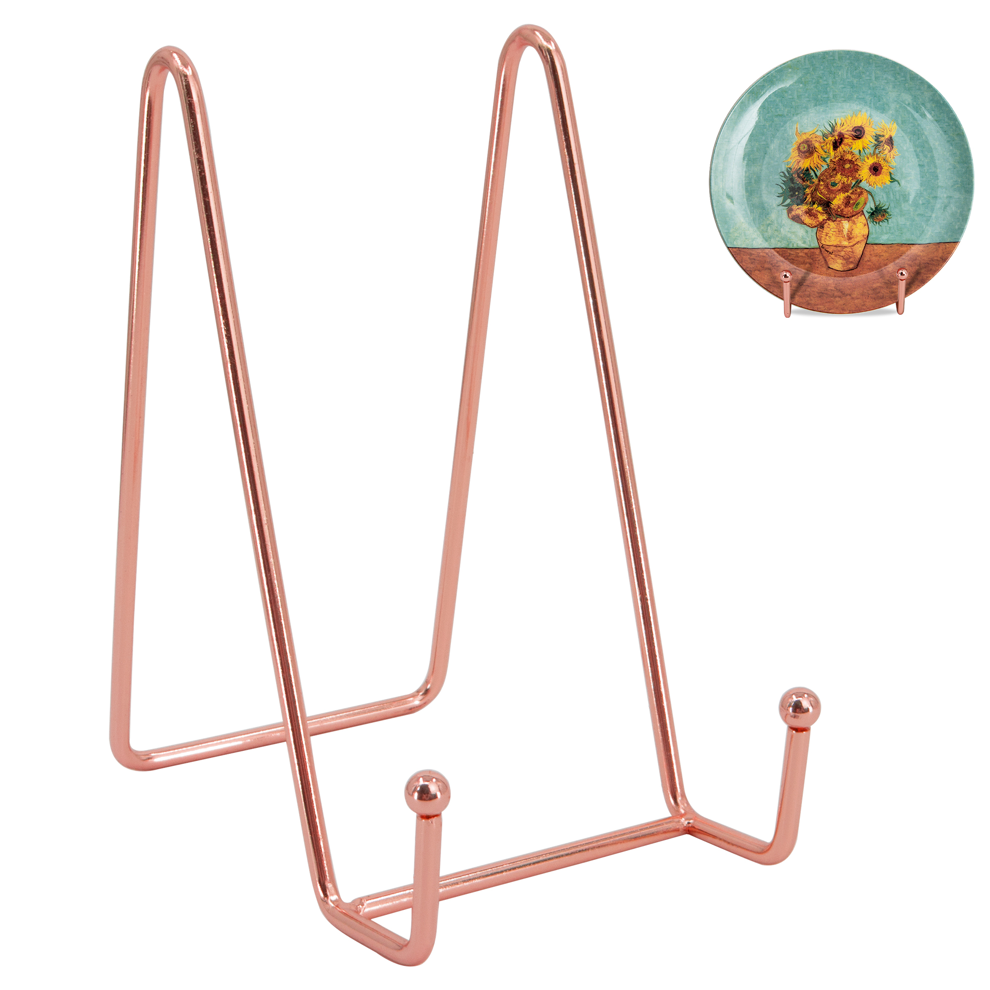 Time to Sparkle 2/4/6PCS M/L Metal Frame Holder Stand Easel Display Plate Photo