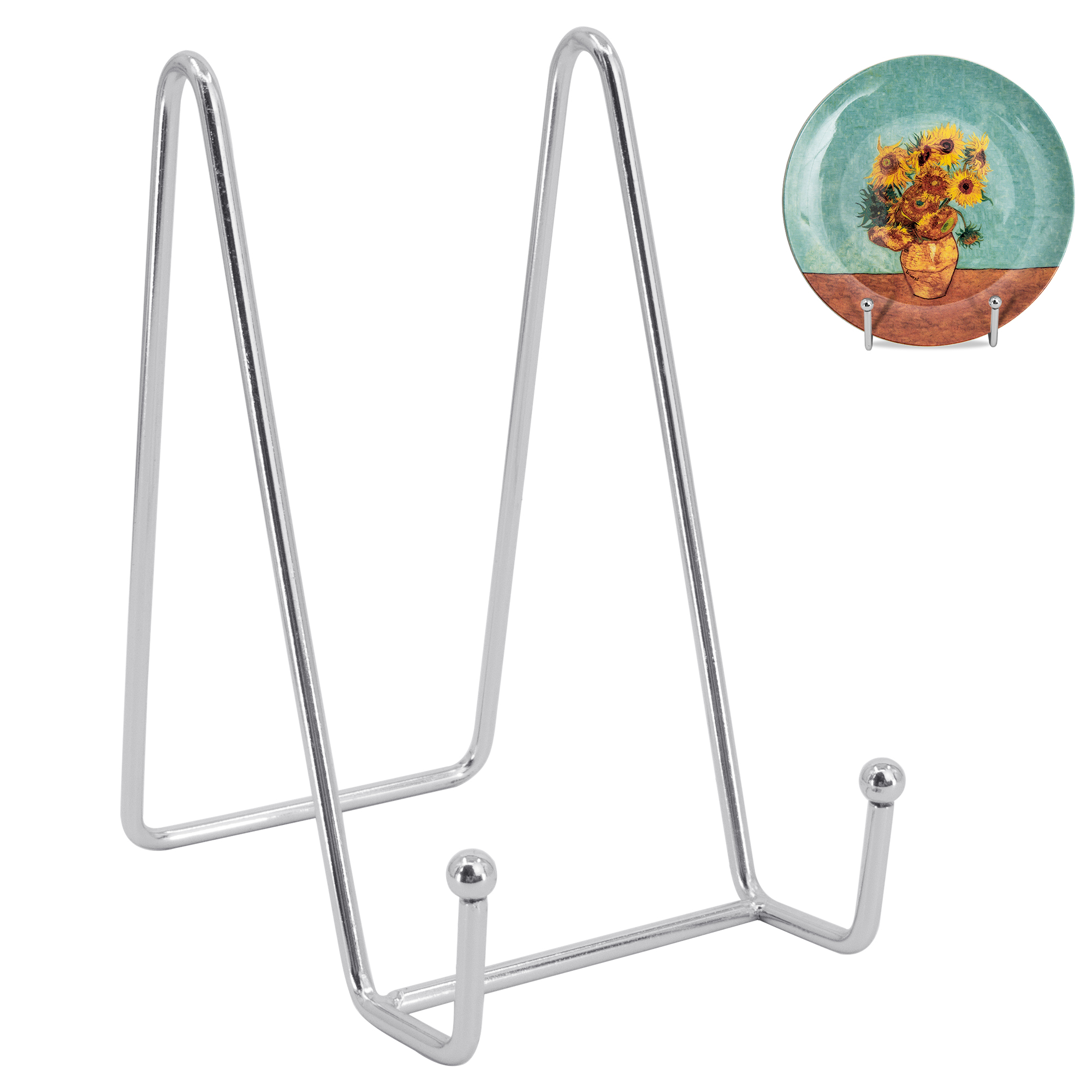 Time to Sparkle 2 4 6 Large Metal Frame Holder Stand Easel Display Plate Picture