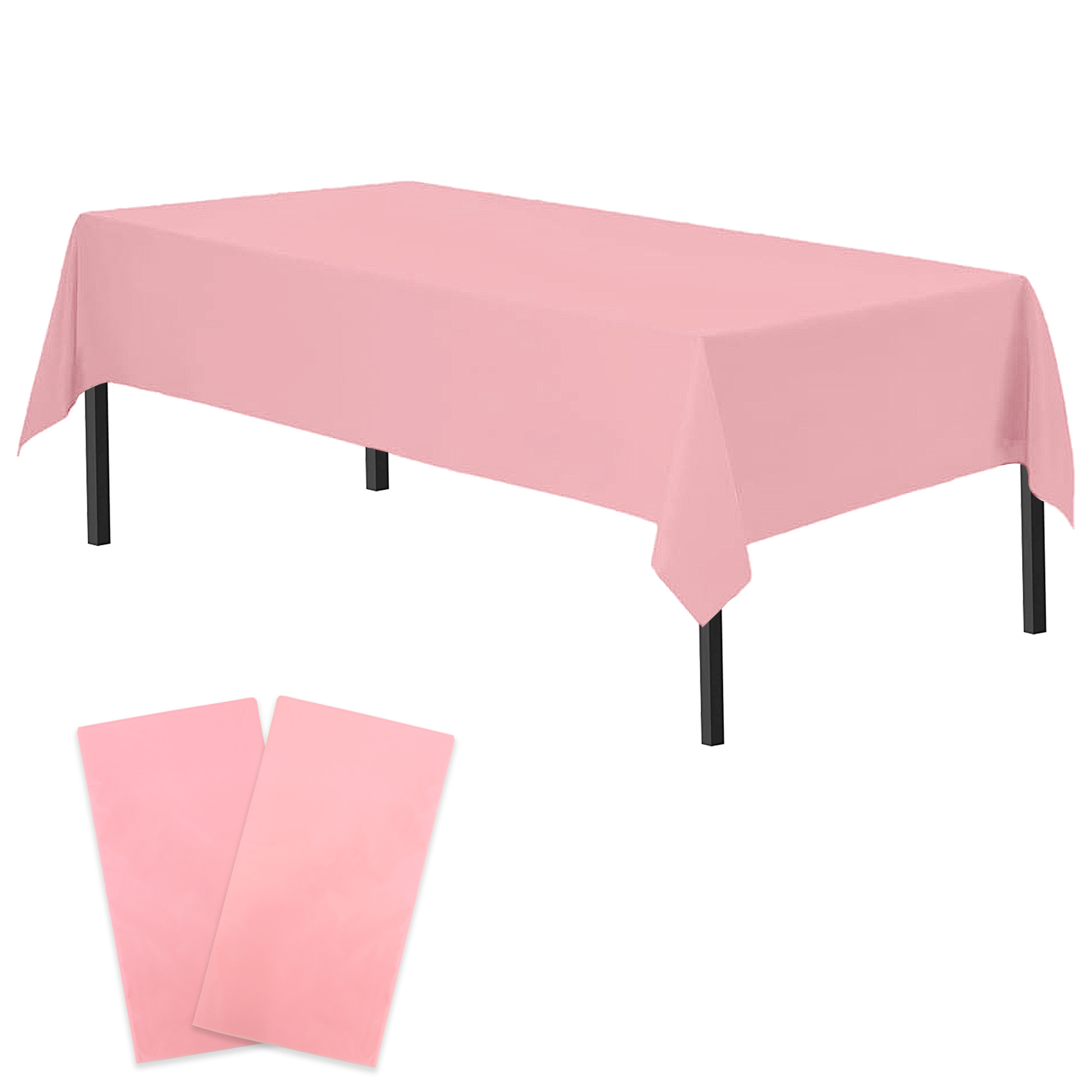 Time to Sparkle 2 PCS 54 x108 inch Plastic Table Cloth Rectangle Colourful Cover - Picture 31 of 36