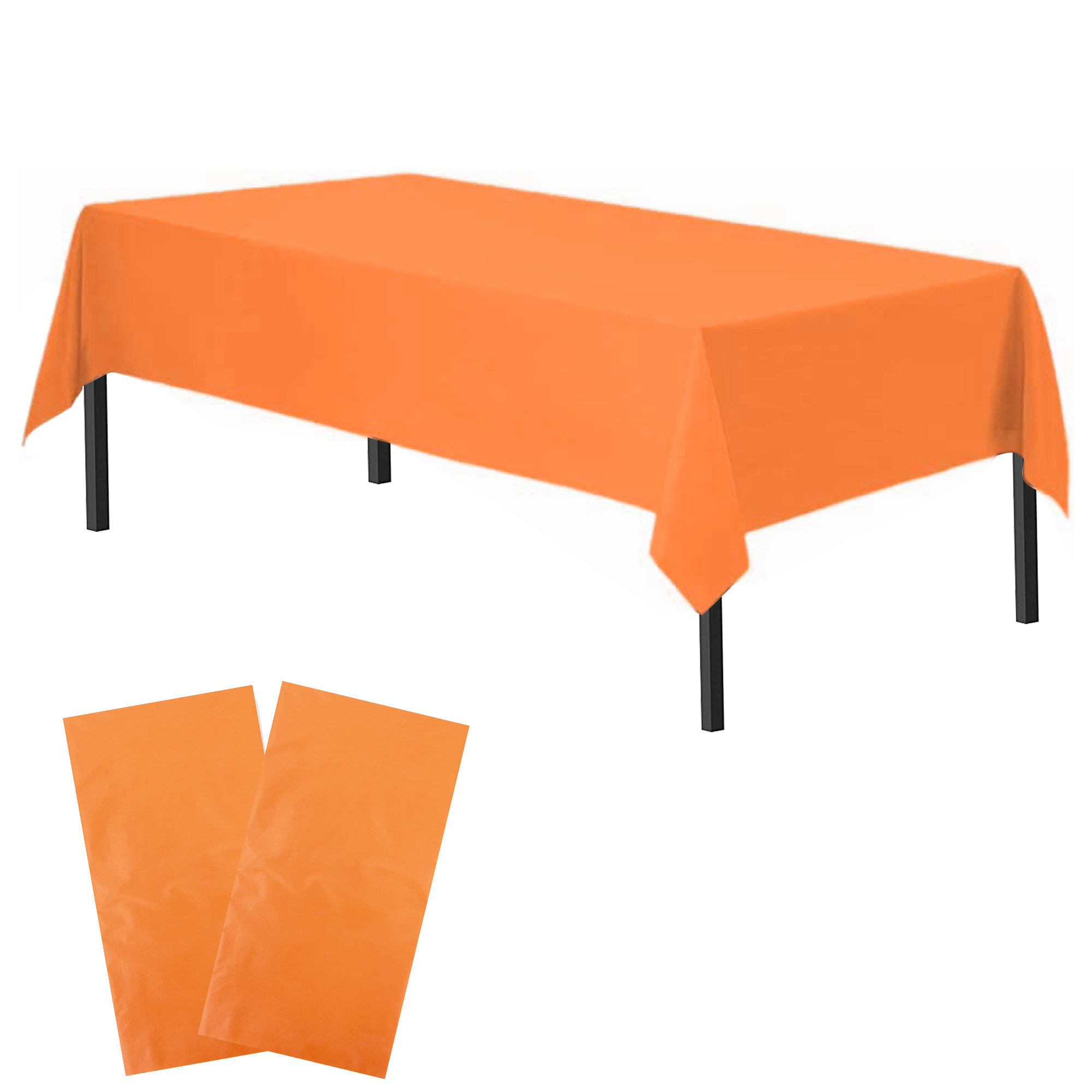 Time to Sparkle 2 PCS 54 x108 inch Plastic Table Cloth Rectangle Colourful Cover - Picture 36 of 36