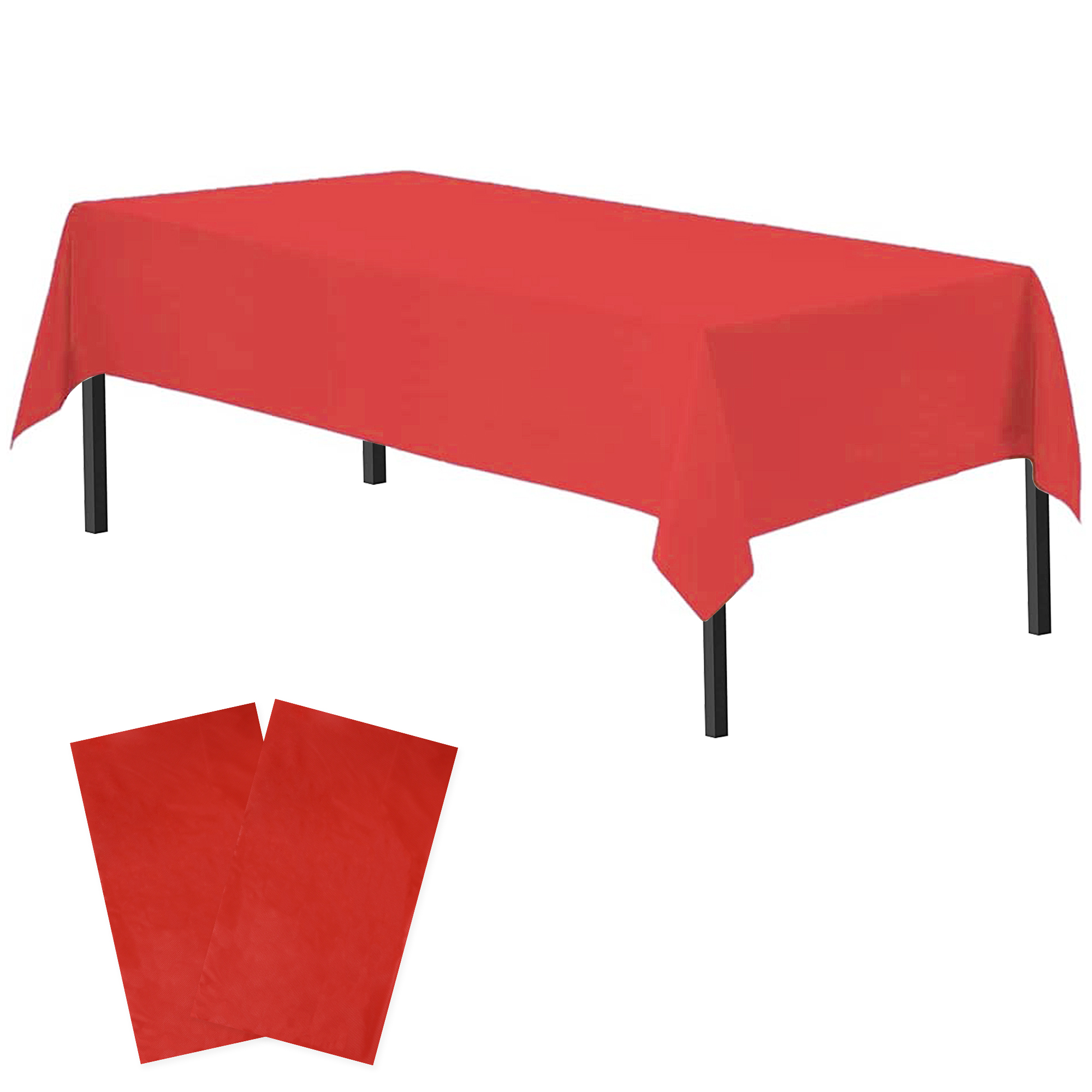 Time to Sparkle 2 PCS 54 x108 inch Plastic Table Cloth Rectangle Colourful Cover - Picture 22 of 36