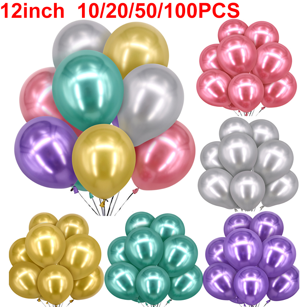Metallic Latex Balloons