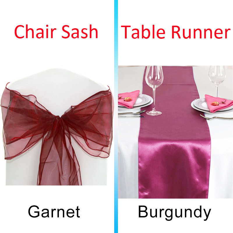 Time to Sparkle 10-100 Organza Sashes Chair Bow 1 5 10 Satin Table Runners Decor - Picture 14 of 27