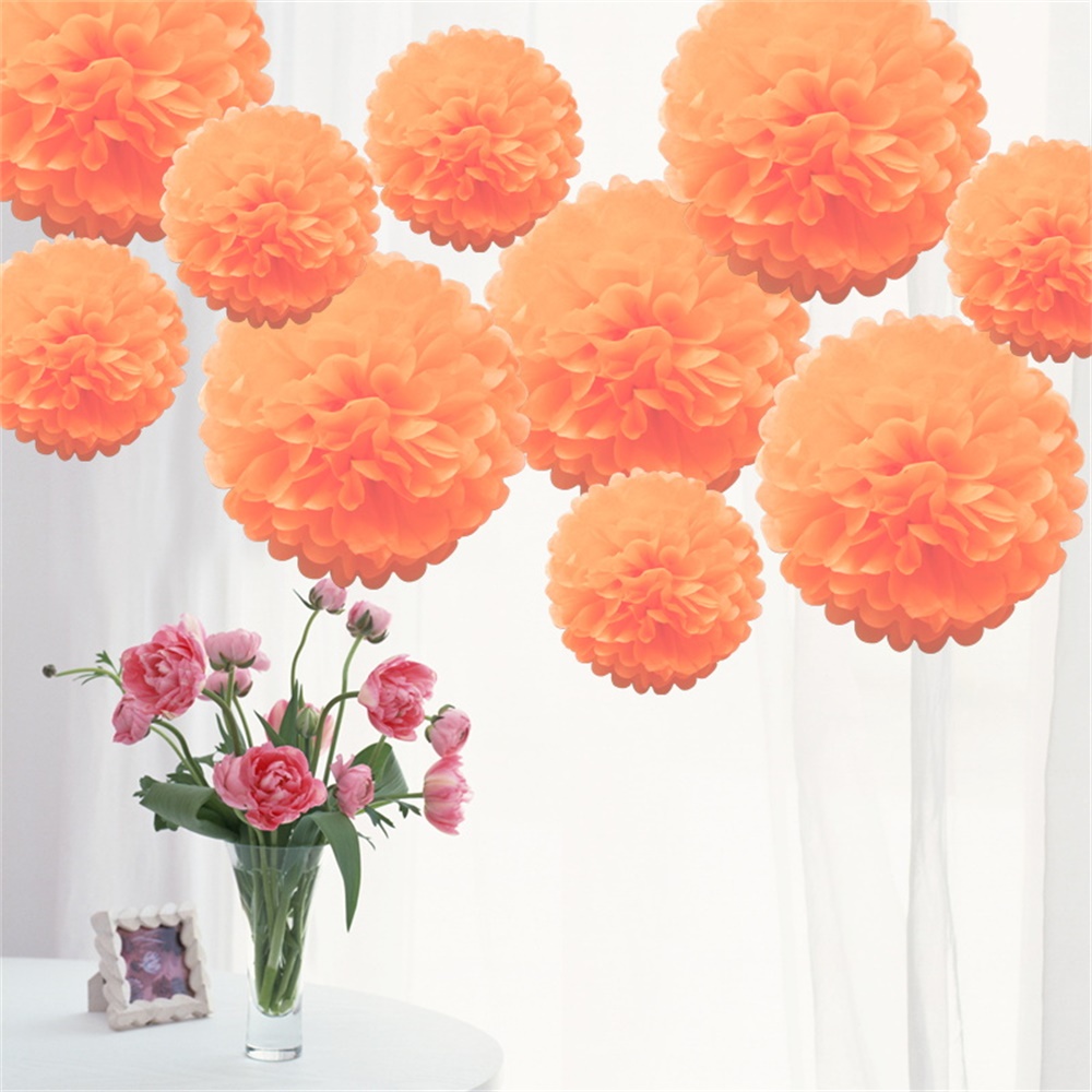 Time to Sparkle 10x Tissue Paper Pompoms Large Pom Poms Balls Hanging Hen Party - Picture 19 of 23