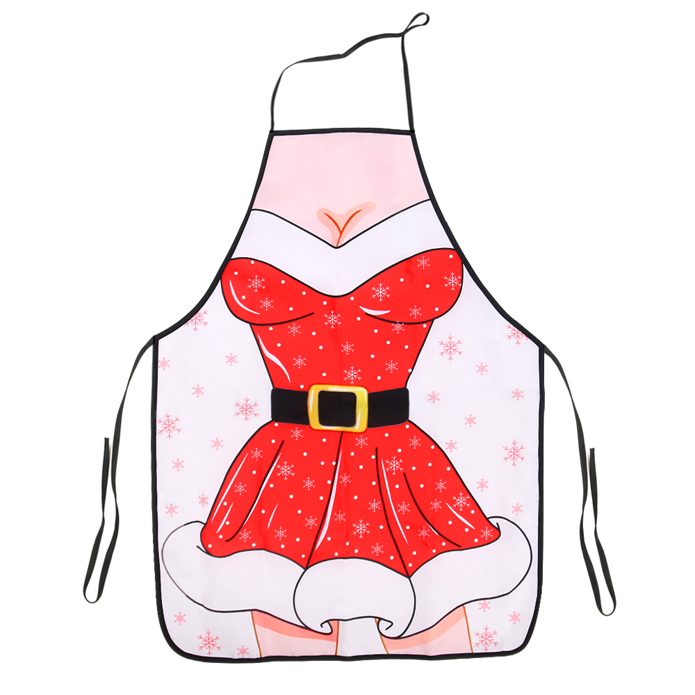 TtS FESTIVE CHRISTMAS APRON ADULT SANTA XMAS HOME KITCHEN COOK FUN PARTY DECOR - Picture 14 of 19