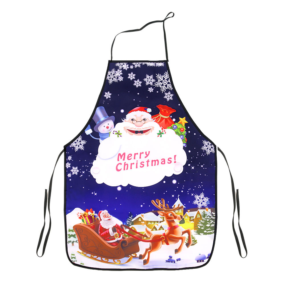 TtS FESTIVE CHRISTMAS APRON ADULT SANTA XMAS HOME KITCHEN COOK FUN PARTY DECOR - Picture 18 of 19