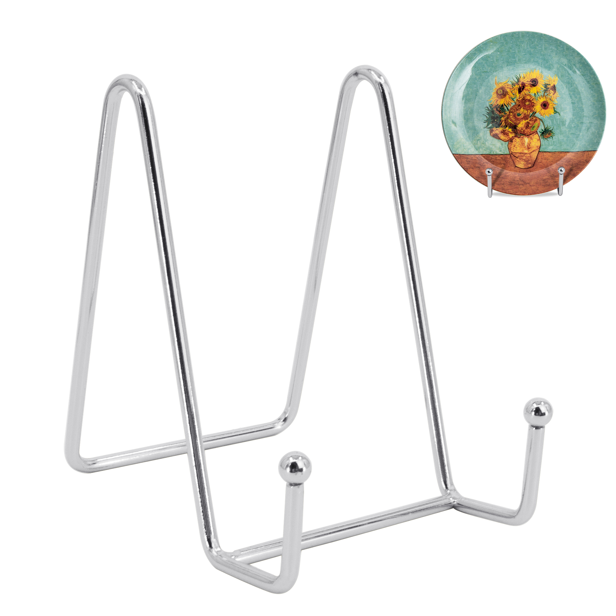 TtS 2 4 6PCS 11x10x7.5cm Metal Frame Holder Stand Easel Display Plate Picture