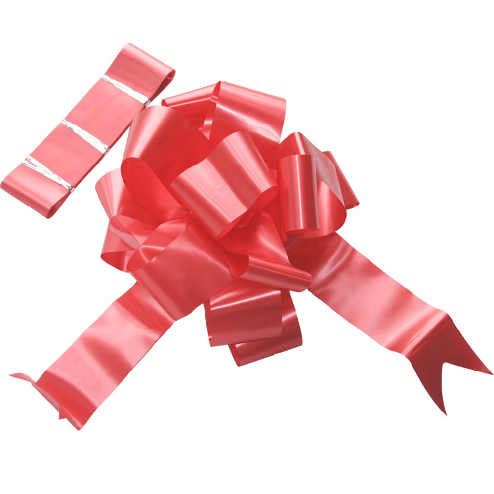 TtS Wedding Car Decoration Kit 7m Poly Ribbon & 3 Large Bows and 7 Metres Ribbon - Picture 14 of 22