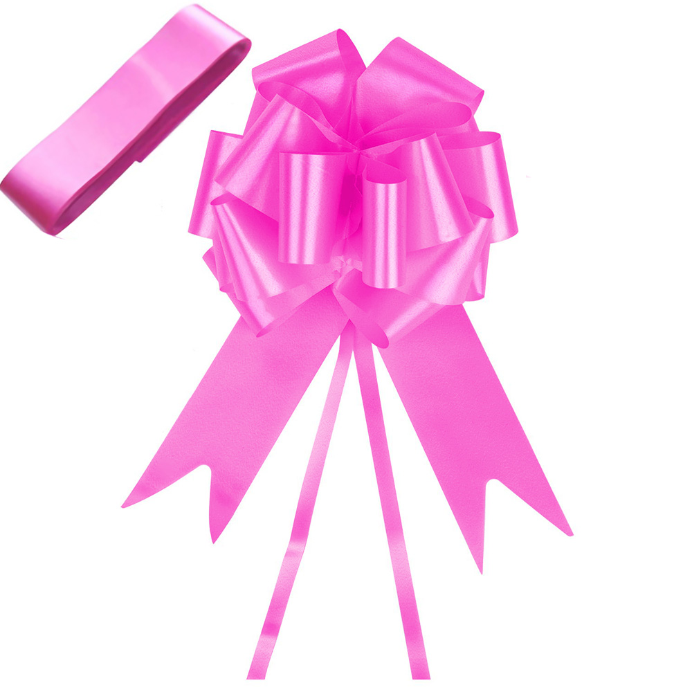 TtS Wedding Car Decoration Kit 7m Poly Ribbon & 3 Large Bows and 7 Metres Ribbon - Picture 16 of 22