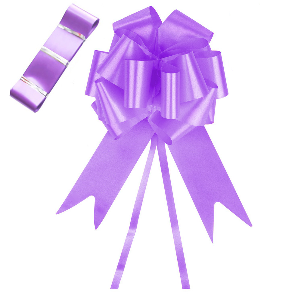 TtS Wedding Car Decoration Kit 7m Poly Ribbon & 3 Large Bows and 7 Metres Ribbon - Picture 12 of 22
