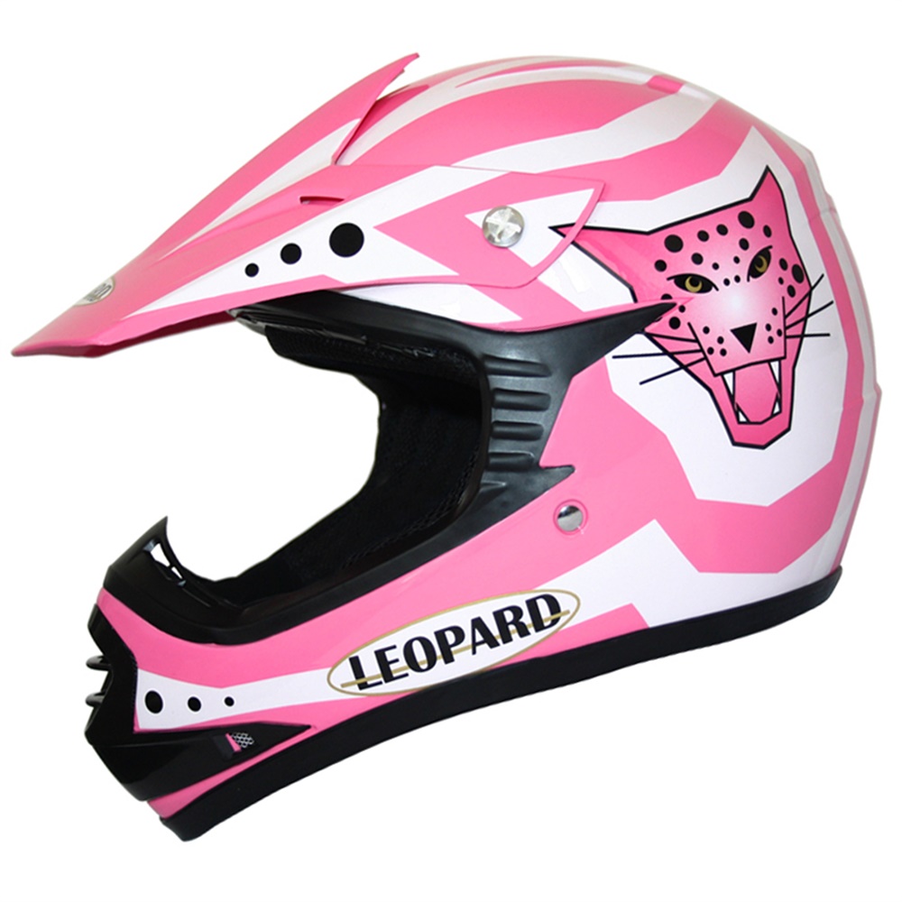 Leopard Junior Child Kids Motocross Helmet ATV Quad Motorcycle