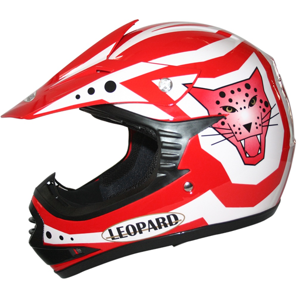 Leopard Junior Child Kids Motocross Helmet ATV Quad Motorcycle