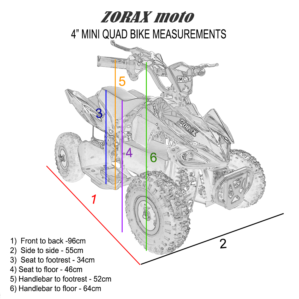 800w quad bike