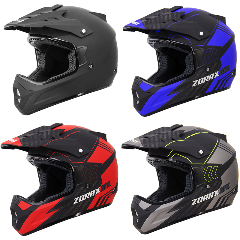 LEOPARD LEO-X307 Adult Motocross Motorbike Helmet MX GLOVES Goggles ENDURO 