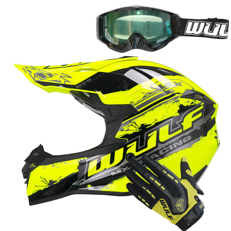 motocross helmets with goggles