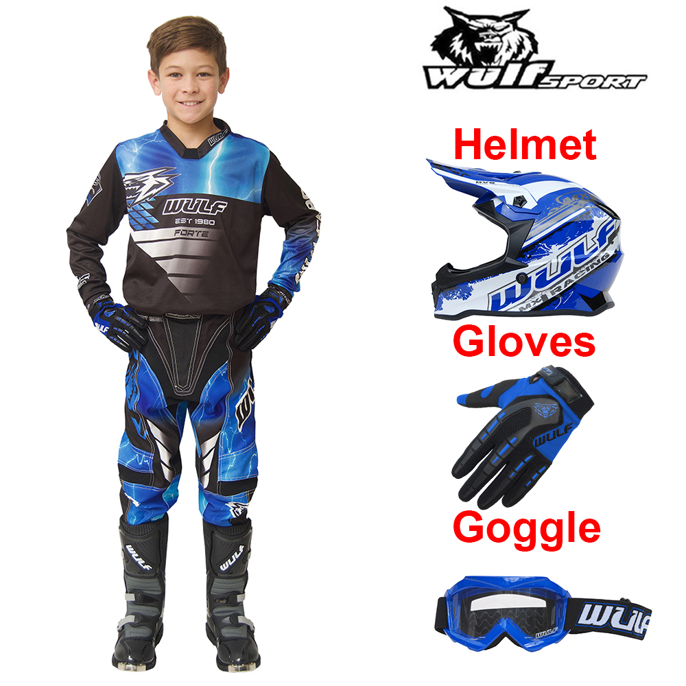 kids motocross helmet