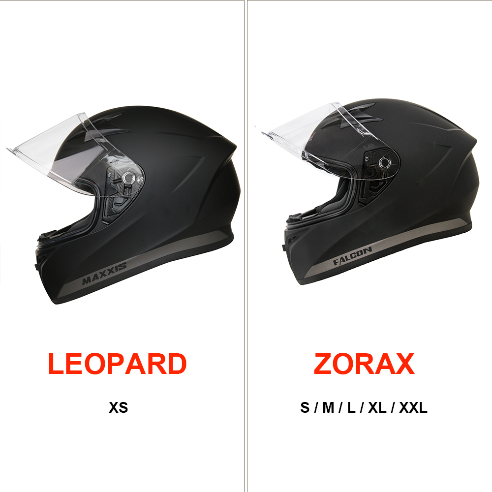 Automotive Full-Face Helmets Free Extra Visor Leopard LEO-819 Full Face