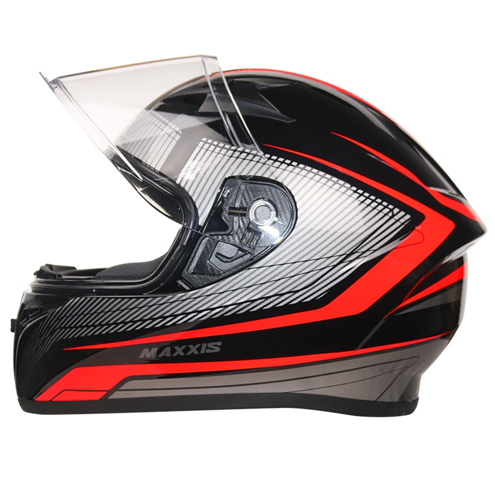 LEOPARD LEO813 Full Face Motorcycle Motorbike Helmet Gloss On Road ...