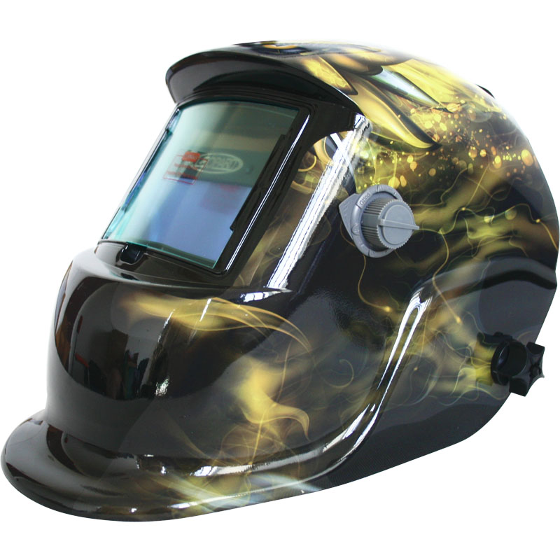 LEO-WH86 Welding Helmet Mask Welders Grinding Solar Power DEAD SCYTHE