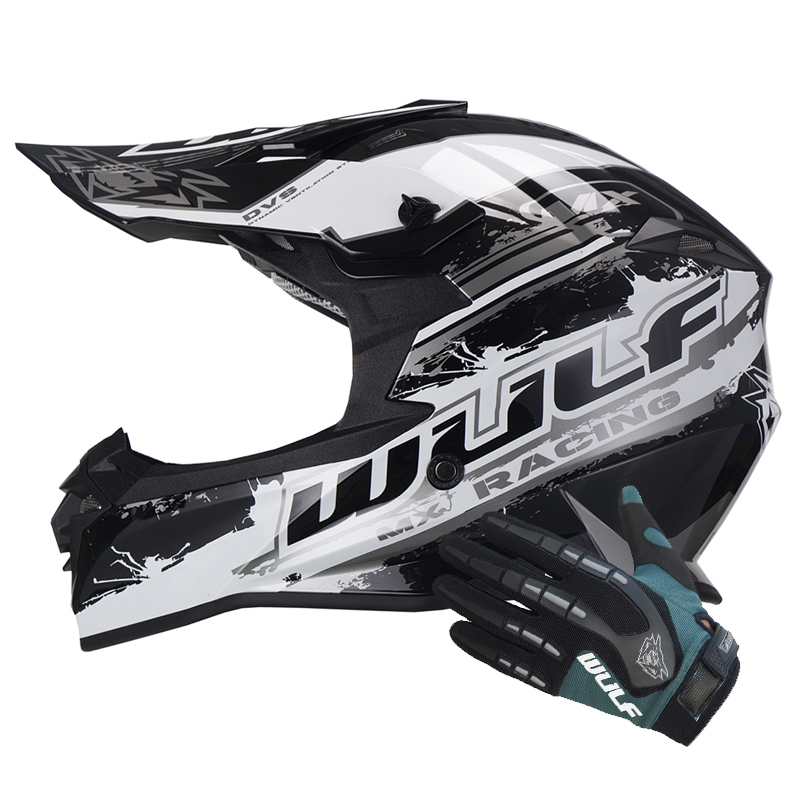 Wulfsport Cub Pro Adulte Casque Moto Cross ATV + Gants Quad BMX OFF ROAD |  eBay