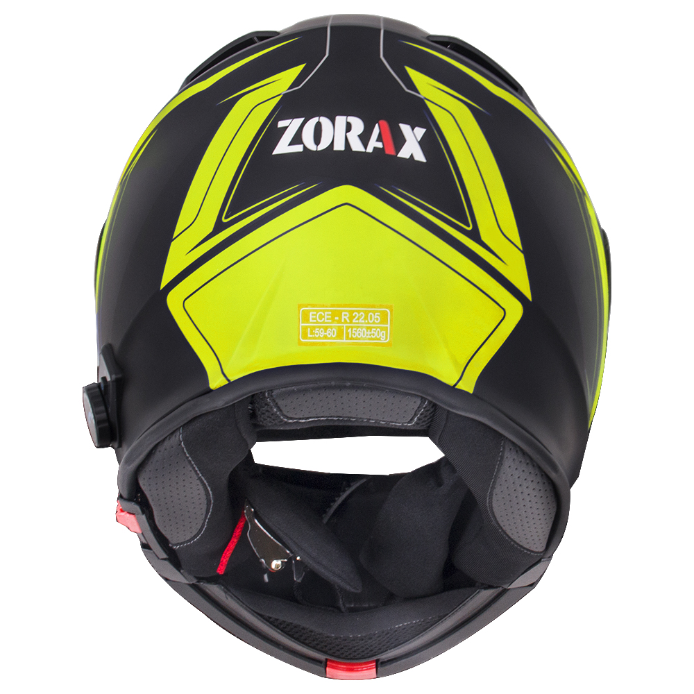 ZORAX DVS Bluetooth Flip Up Helmet Motorbike Motorcycle BL+ Free