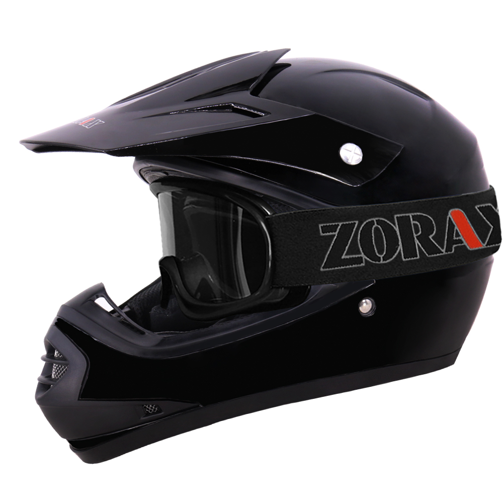 ZORAX KIDS MOTOCROSS Helmet And Goggles Optional Motorcycle Motorbike