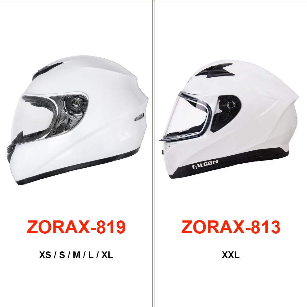 ZORAX Motorcycle Full Face Helmet Scooter Crash Motorbike Helmets eBay