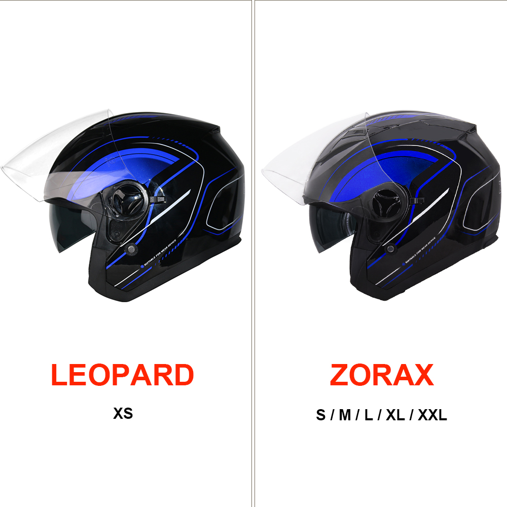 leopard leo helmet