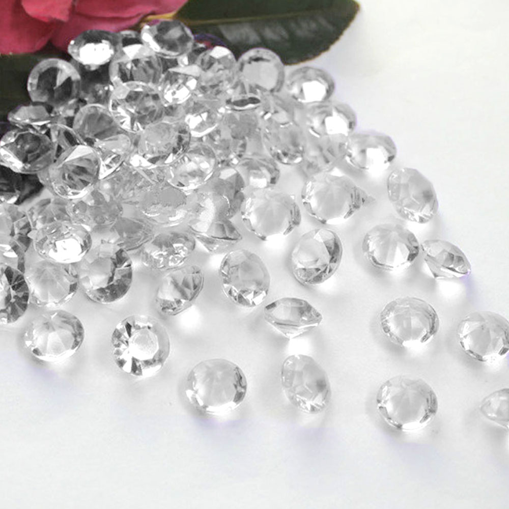 5000pcs Diamond Confetti Table Crystal Wedding Party Sparkly Gems Decoration 