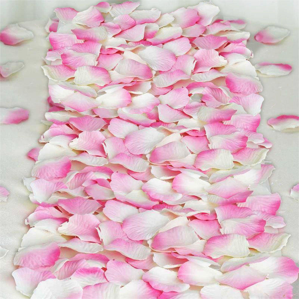 Silver Silk Rose Petals Parties Engagement Wedding Birthday Confetti 