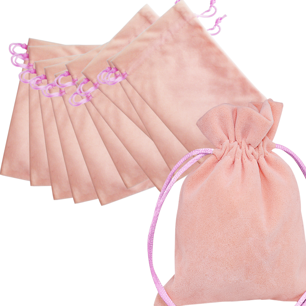 Time to Sparkle Velvet Gift Bag Jewellery Drawstring Wedding Favour