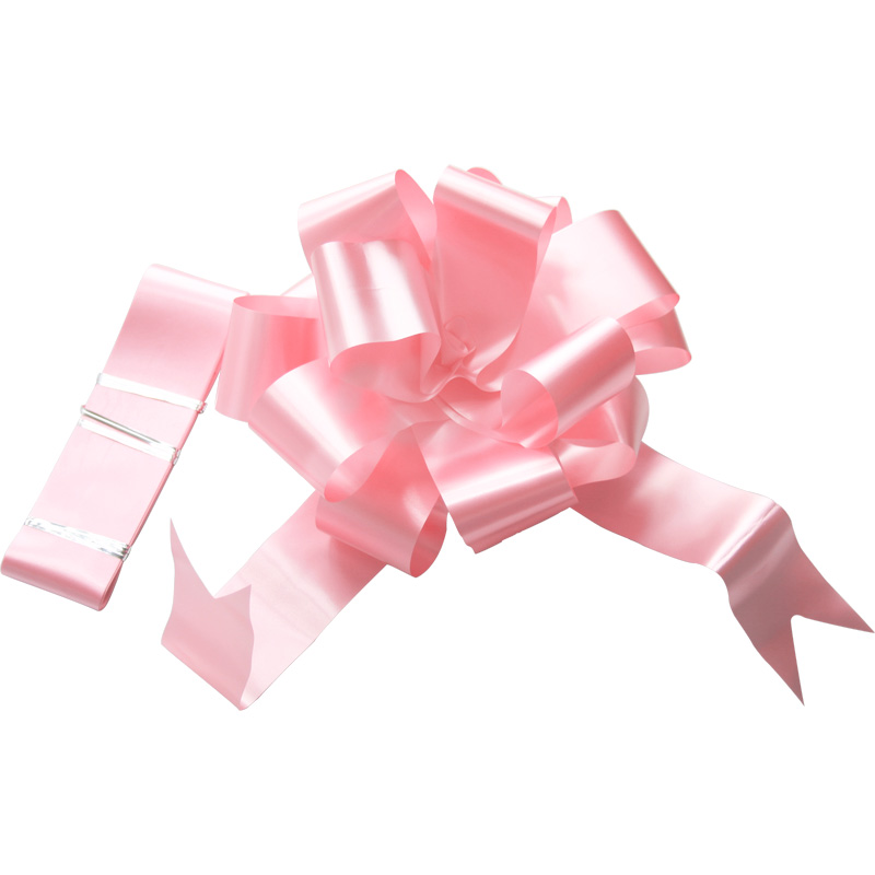 Time to Sparkle Baby Pink Wedding Car Decoration Kit Large Bows & 7 M of  Ribbon